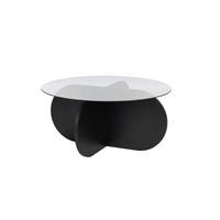 COUCHTISCH aeris Schwarz - Schwarz, Holz (75/75/35cm) - Habitat Garten