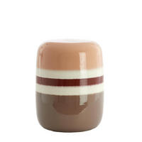 BEISTELLTISCH Franca Orange 34/34/46.5 cm - Orange, Keramik (34/34/46.5cm) - Light & Living