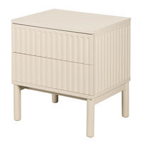 NACHTKOMMODE - Kaschmir, Holz/Holzwerkstoff (48/55/40cm) - home24