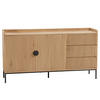 SIDEBOARD, Beigefarbe - Beige, Holz (40/80/150cm) - Oviala