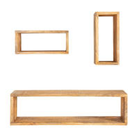 WANDREGAL HEMINGWAY Mango Natur 941430 cm - Naturfarben, Holz (94/25/19cm) - riess-ambiente