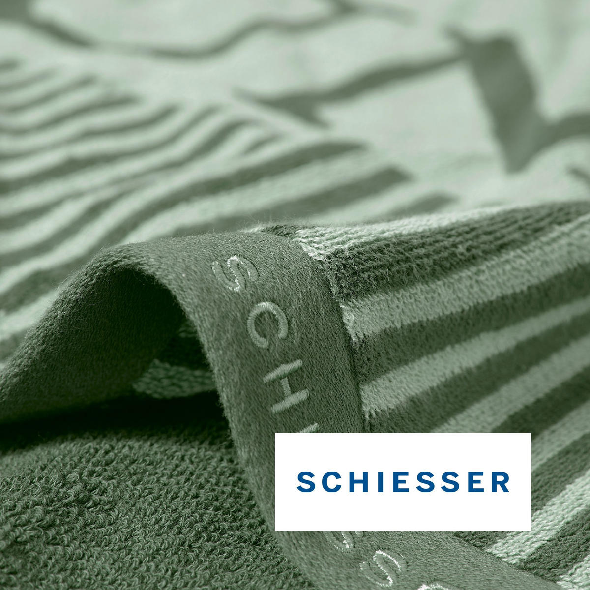 SAUNATUCH Rom - 75x200 cm - Hellgrün - Hellgrün, Textil (75/200cm) - SCHIESSER