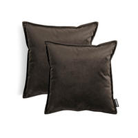 DEKOKISSEN SET Cuddle - Braun, Textil (45/8cm) - Mokebo