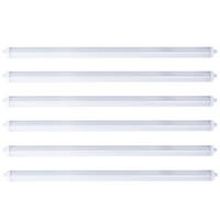 LED DECKENLEUCHTE Wannenleuchte Weiß - Weiß, Kunststoff (150/6.5/5.8cm)