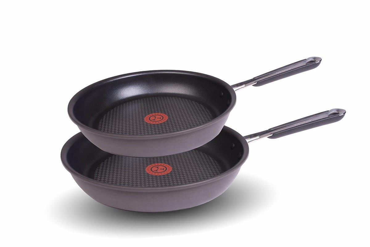 BRATPFANNE E75606 Jamie Oliver 2-Teilig - Schwarz, Keramik/Metall - Tefal