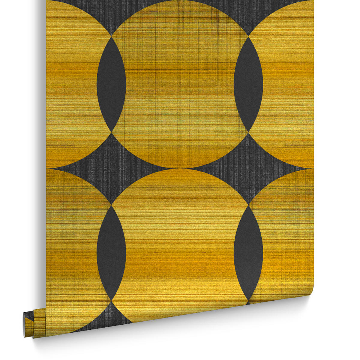 VLIESTAPETE Tramonto - Gelb, Papier/Kunststoff (52/1005cm) - Graham & Brown