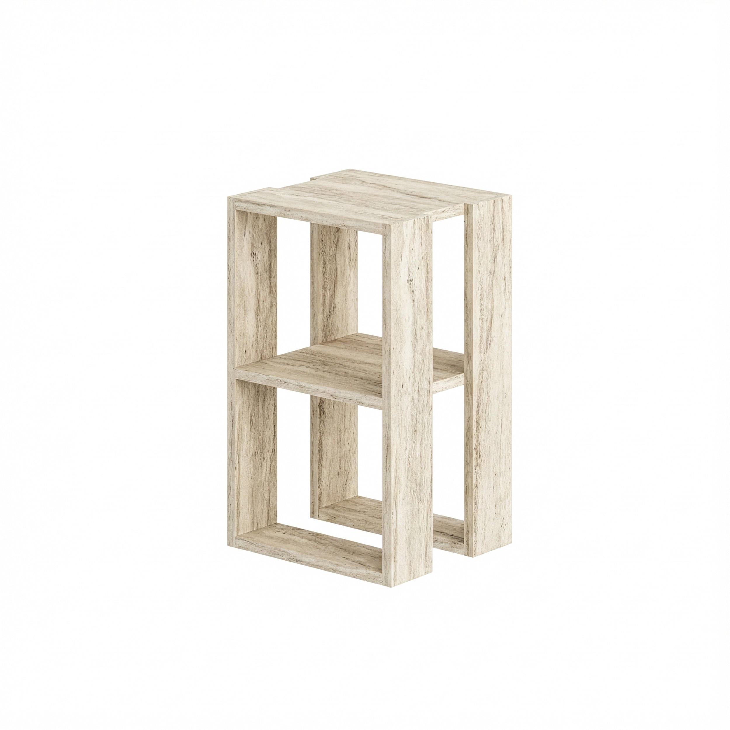 Decortie Nachttisch Beige 34x55x30 cm