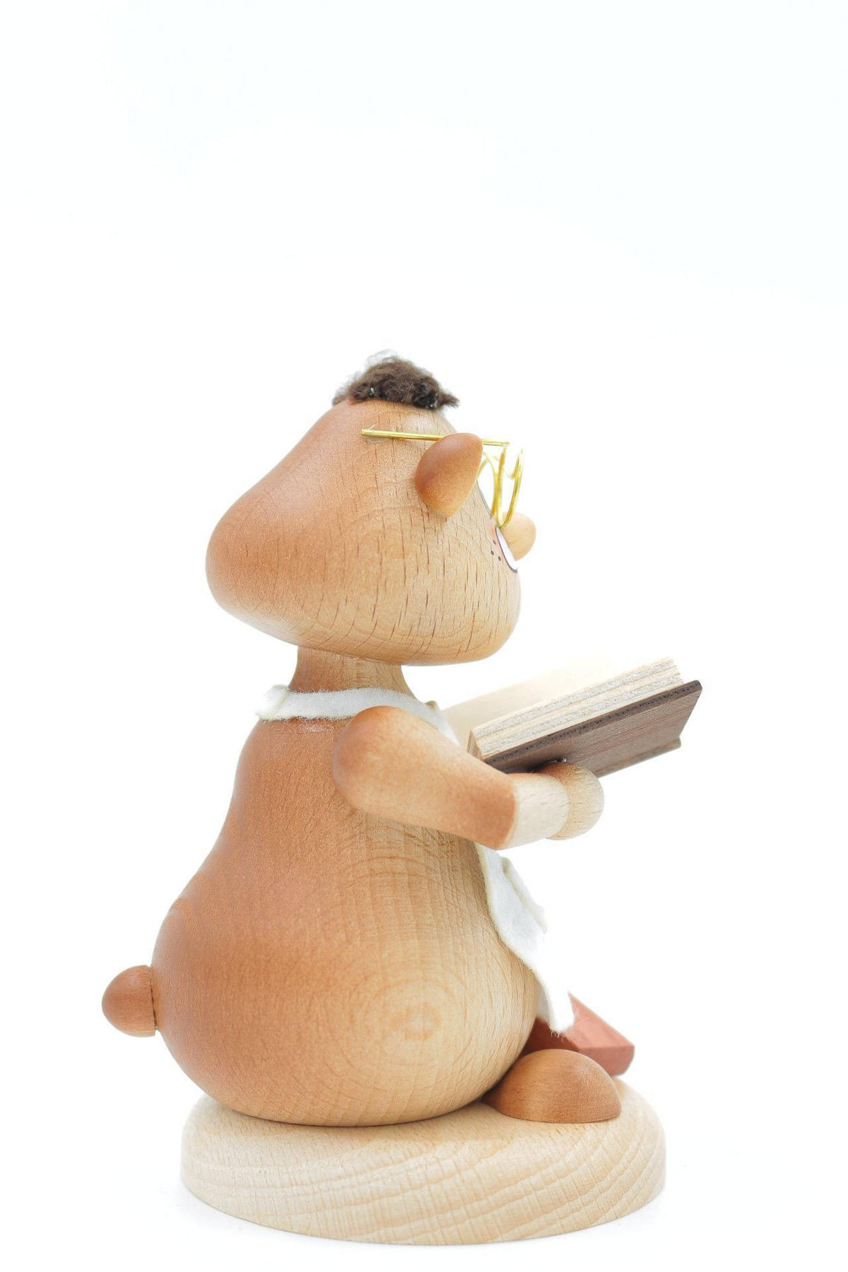 RAUCHFIGUR Hamster Bücherhamster 13 cm - Multicolor, Holz (8/13/0.1cm)