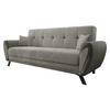 SCHLAFSOFA Kaja - Schwarz/Grau, Holz/Textil (228/93/90cm) - MIRJAN24