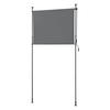 AUSSENROLLO Cimarra - Dunkelgrau, Textil/Metall (150/270cm) - pro.tec