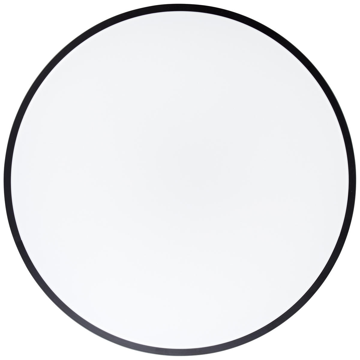 DECKENLEUCHTE Slimline G80570A76 - Schwarz, Metall (49/49/8cm) - Brilliant