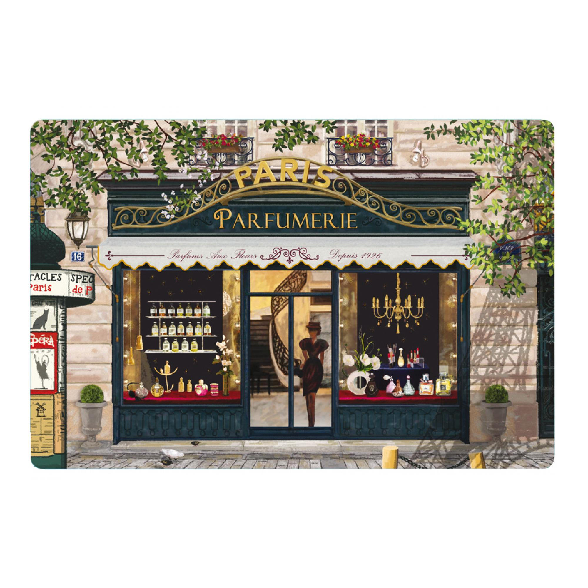 TISCHSET Parfumerie Paris passend 30 x 45 cm - Multicolor, Textil (30/45cm) - Winkler