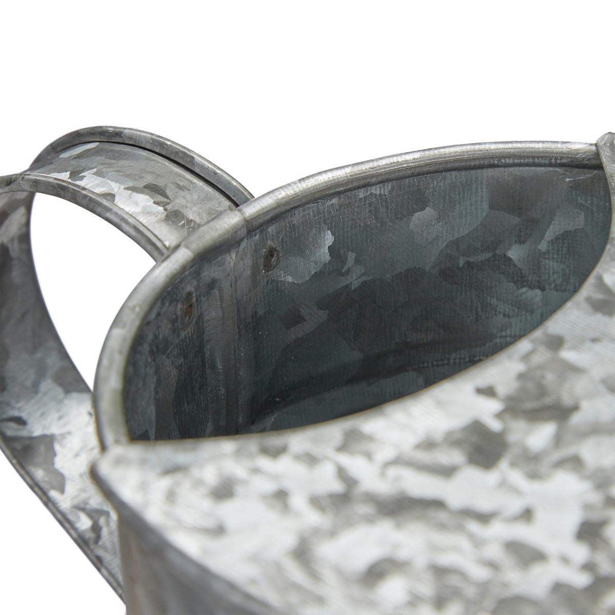 GIESSKANNE - Silberfarben, Metall (28.5/14/13cm) - Relaxdays