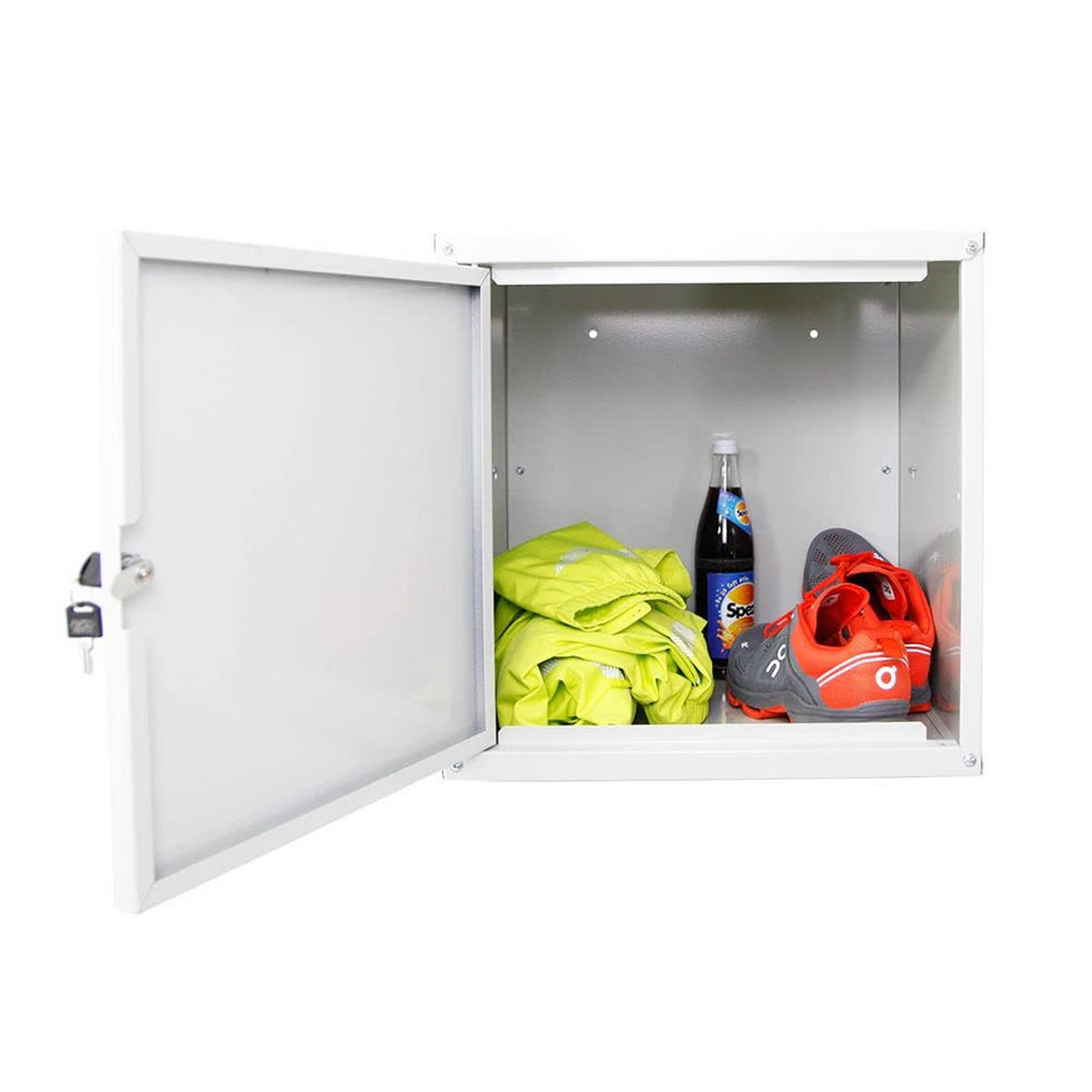 SCHLIESSFACHWÜRFEL Cubic XL 45x45x45 cm Grau - Grau, Metall (45/45/45cm) - PROREGAL