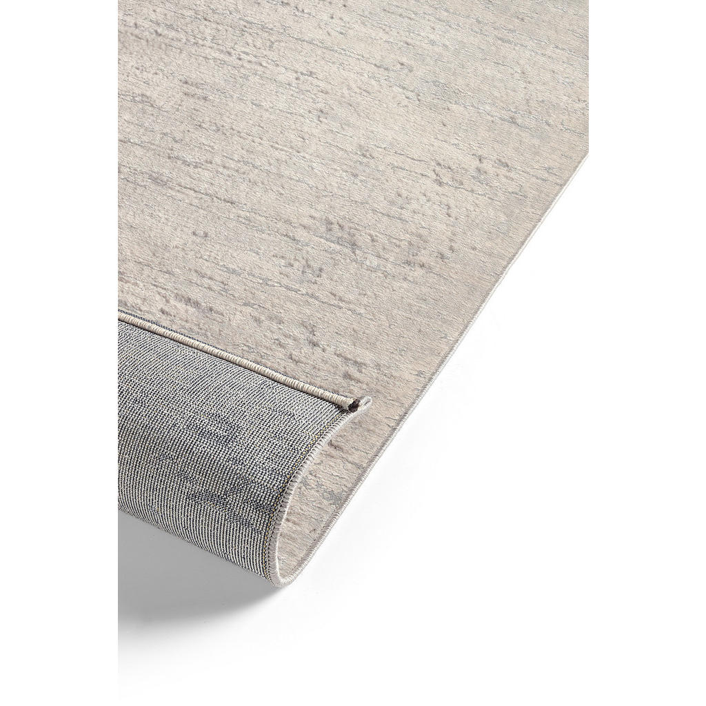 Thumbnail - Tesso Living Glanzeffekt-Teppich, Hellgrau, Textil, Rechteckig, 80x150 cm, Oeko-Tex® Standard 100, für Fußbodenheizung g...