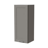 HÄNGESCHRANK Oslo W4/40 Grau / Dust Grey Matt 40 / 32,5 / 96cm - Grau, Holz/Holzwerkstoff (40/96/32.5cm) - Feldmann-Wohnen