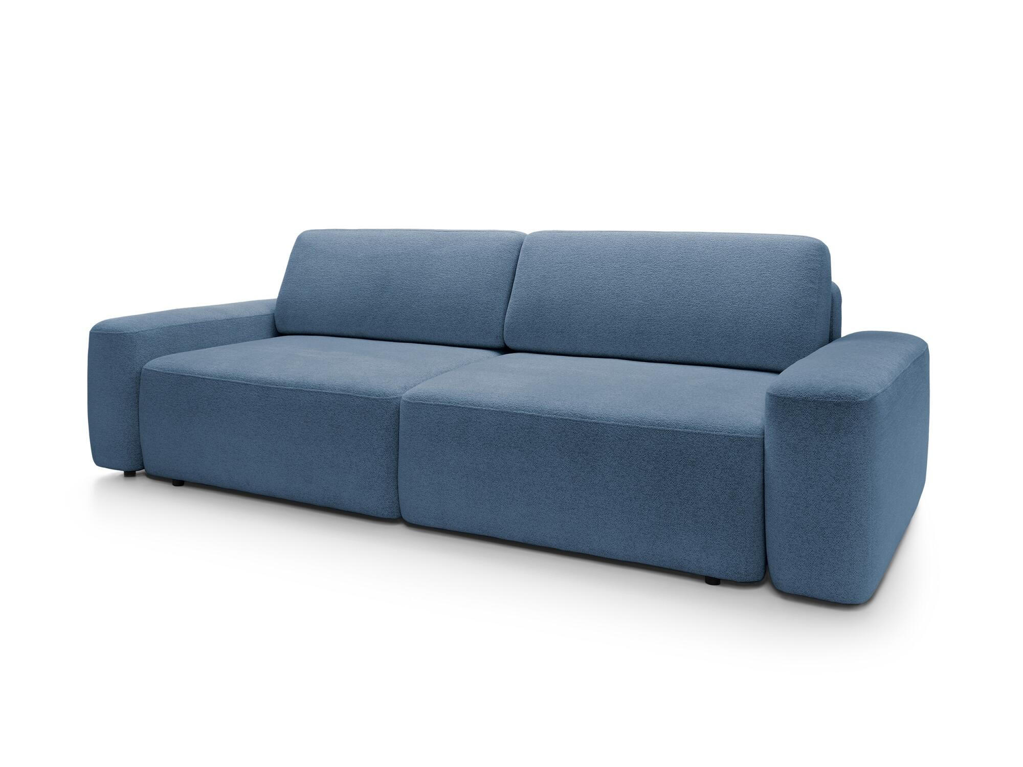SOFA BOULI Blau 257x105x82 cm - Blau, Textil (257/82/105cm) - FURNLUX
