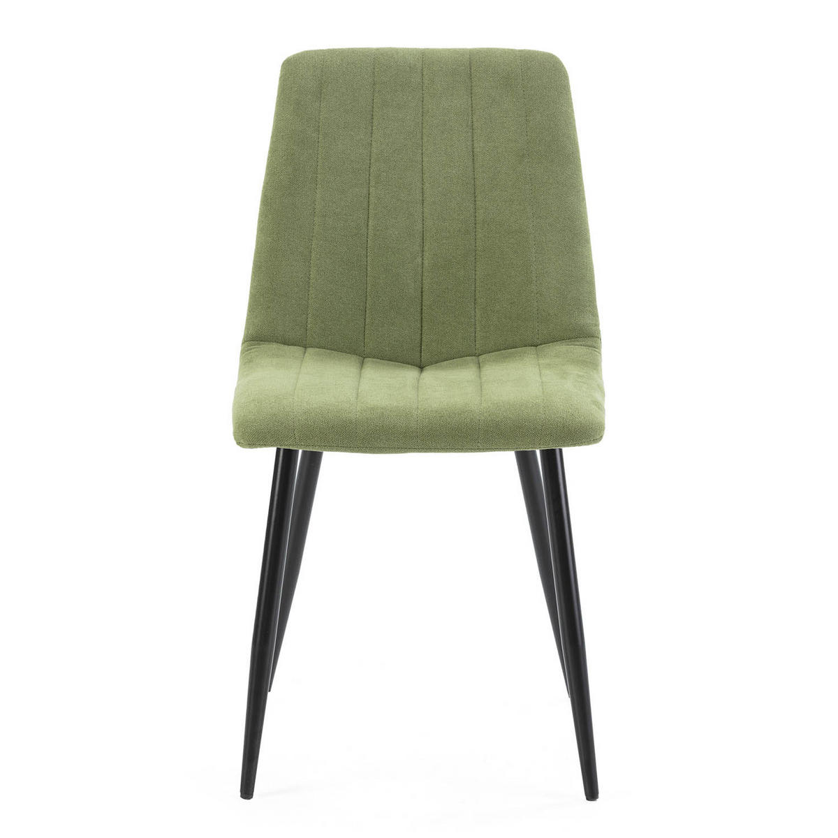 STUHL 4er-Set Sagi Grünstoff - Grün, Textil/Metall (45/84/56cm) - VS Venta-stock