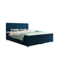 BOXBETT FADO 22 mit Matratze H3, Bonell und Topper 140x200 Zoom 13 - Blau, Holz/Textil (140/200cm) - Bedante