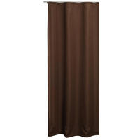 VORHANG Leinenoptik 130/245 cm blickdicht Braun - Braun, Textil (130/245cm) - TiborTex