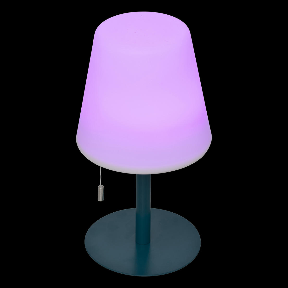 TISCHLAMPE Zack 30 cm - Blau, Metall (16/16/30cm) - Atmosphera Createur d´interieur
