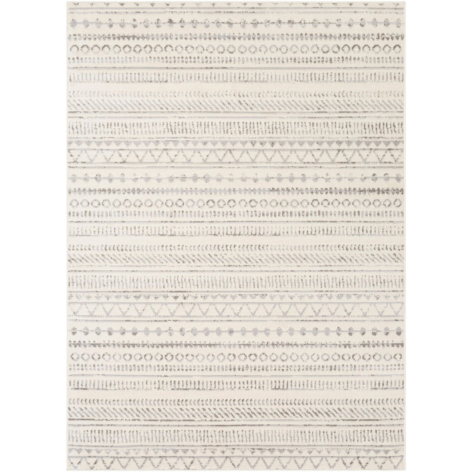 KURZFLORTEPPICH 200/275 cm Grau - Weiß, Naturmaterialien/Textil (200/275cm) - LIVABLISS