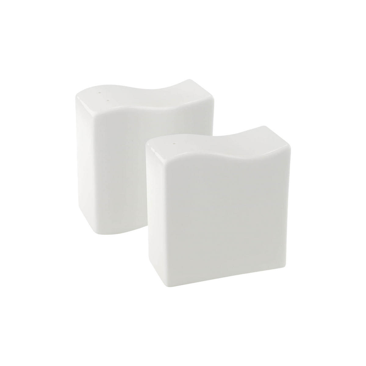 SALZ- UND PFEFFERSTREUER NewWave weiß 120 ml 2er Set - Weiß, Keramik (4/7.5/7cm) - Villeroy & Boch