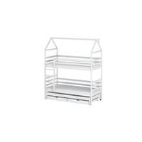 HAUSBETT WEIß - Weiß, Holz (90/200cm) - FURNLUX