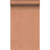 TAPETE Lehmputz 50 x 900 cm - Orange, Papier (50/900cm) - Origin Wallcoverings