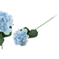 KUNSTBLUME Virdis Hortensia Blau 73/73/73 cm Kunstoff - Blau, Kunststoff (73cm) - Mondex