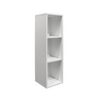 REGAL Edana 25 x 25 x 89 aus Holzwerkstoff in der Farbe Weiß matt - Naturfarben, Holz (25/89/25cm) - 58aufmkessel