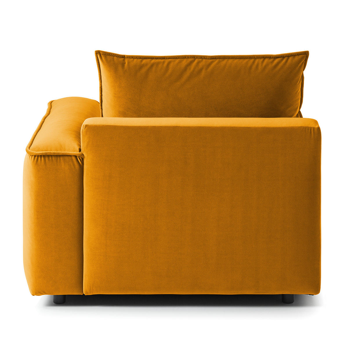 MODULSESSEL - Orange, Holz/Textil (104/82/99cm) - home24