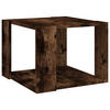 COUCHTISCH Räuchereiche 40x40x30 cm Holzwerkstoff - Mooreichefarben, Holzwerkstoff (40/40/30cm) - furnicato