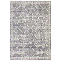 KURZFLOR-TEPPICH Flair 178 Grau 120x170 cm - Grau, Textil (120/170cm) - carpet city