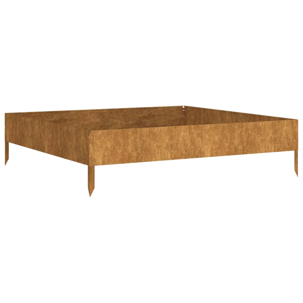 furnicato Hochbeet Braun 100x26x100 cm
