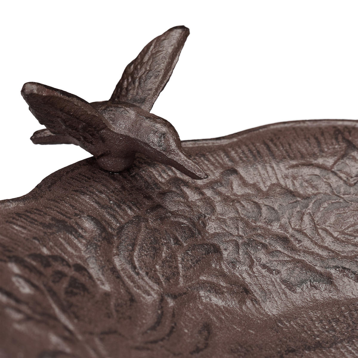 VOGELTRÄNKE - Braun, Metall (37.5/74.5/35cm) - Relaxdays