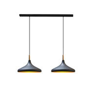 PENDELLEUCHTE HChampion Duo - Schwarz, Metall (35/35/30cm) - Bamyum