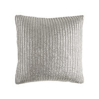 KISSENBEZUG Cardig - Hellgrau, Kunststoff (45/45cm) - home&you