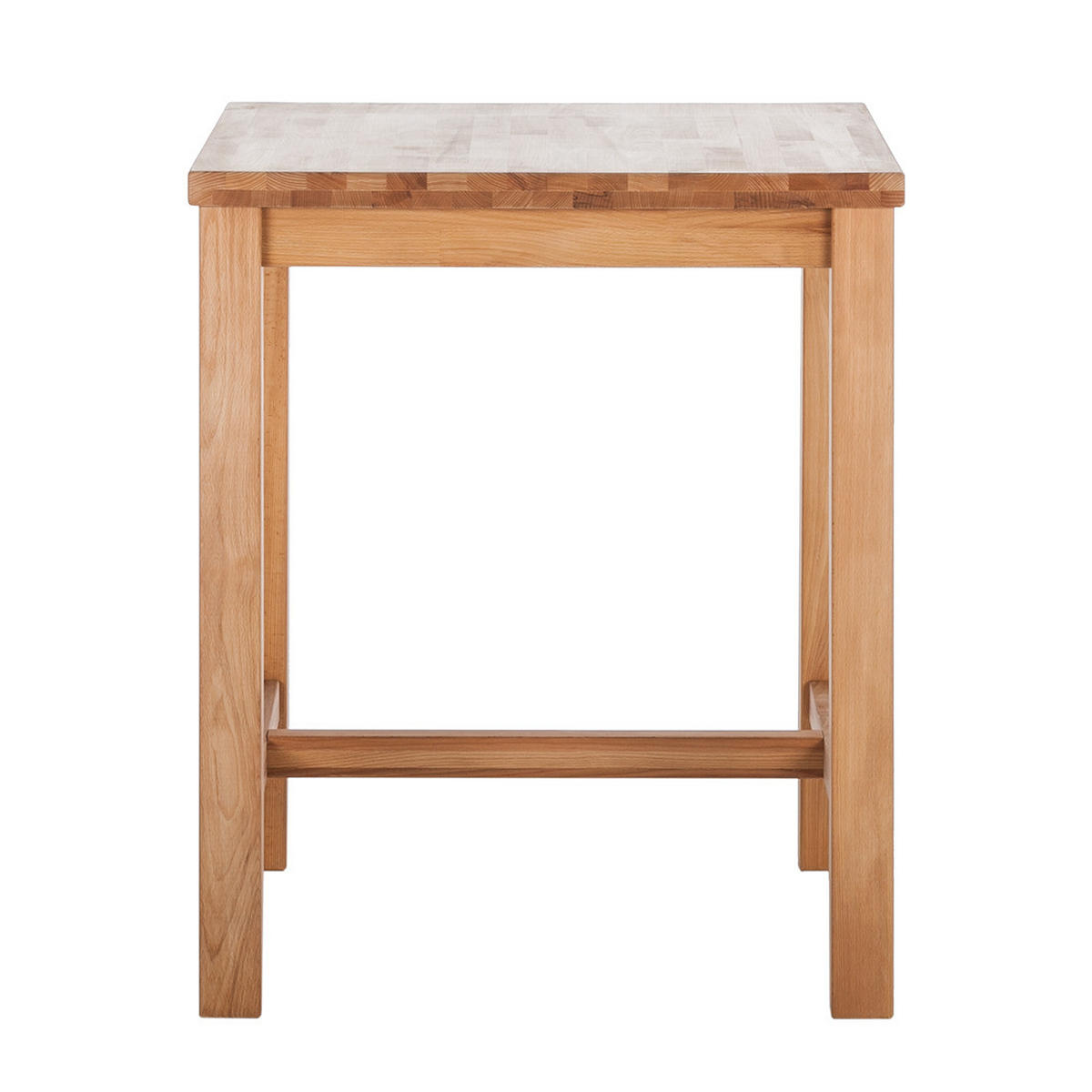 BARTISCH - Kernbuche massiv - Kernbuche, Holz (80/80/95cm) - home24