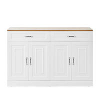 SIDEBOARD Weiß 120/35/80,5 cm - Weiß, Holzwerkstoff (120/80.5/35cm) - PANGIVO