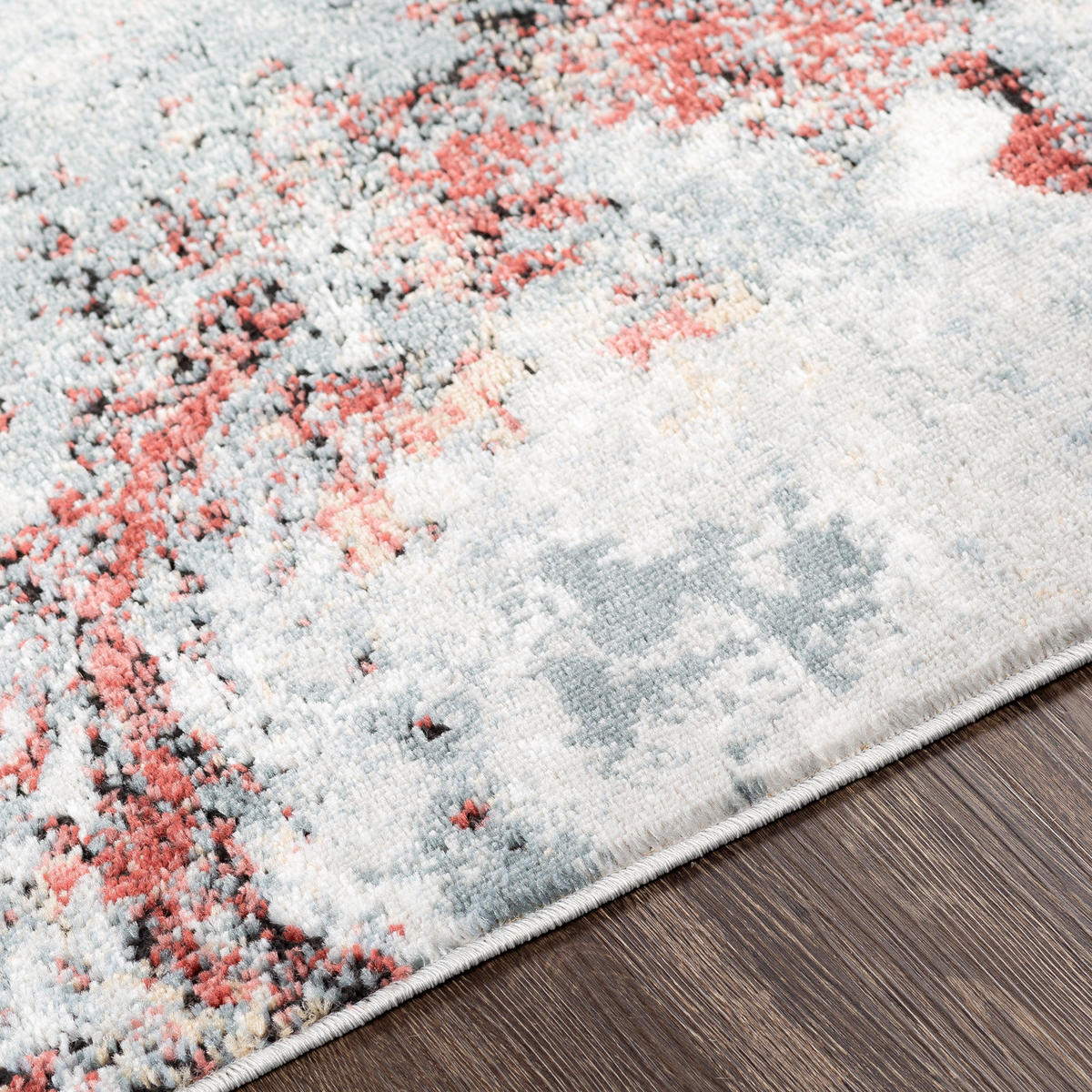 KURZFLORTEPPICH 200/275 cm Grau - Rot/Grau, Naturmaterialien/Textil (200/275cm) - LIVABLISS
