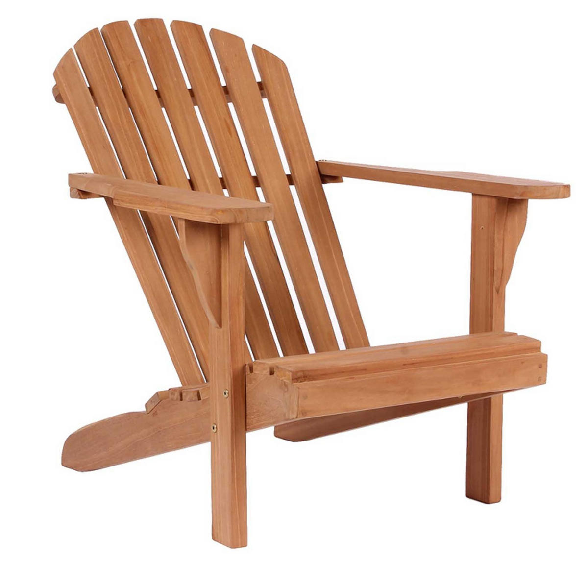 GARTENSESSEL Adirondack Montreal - Naturfarben, Naturmaterialien/Holz (73/86/141cm) - Mr. Deko