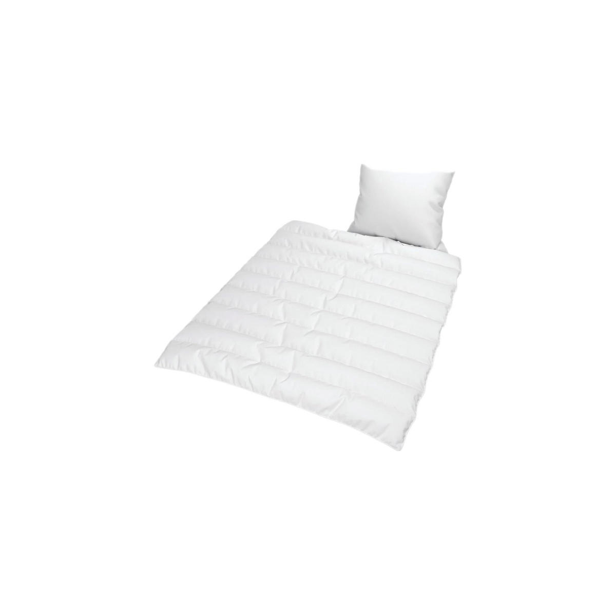 BETTEN-SET - Weiß, Textil (155/220cm) - JEKATEX