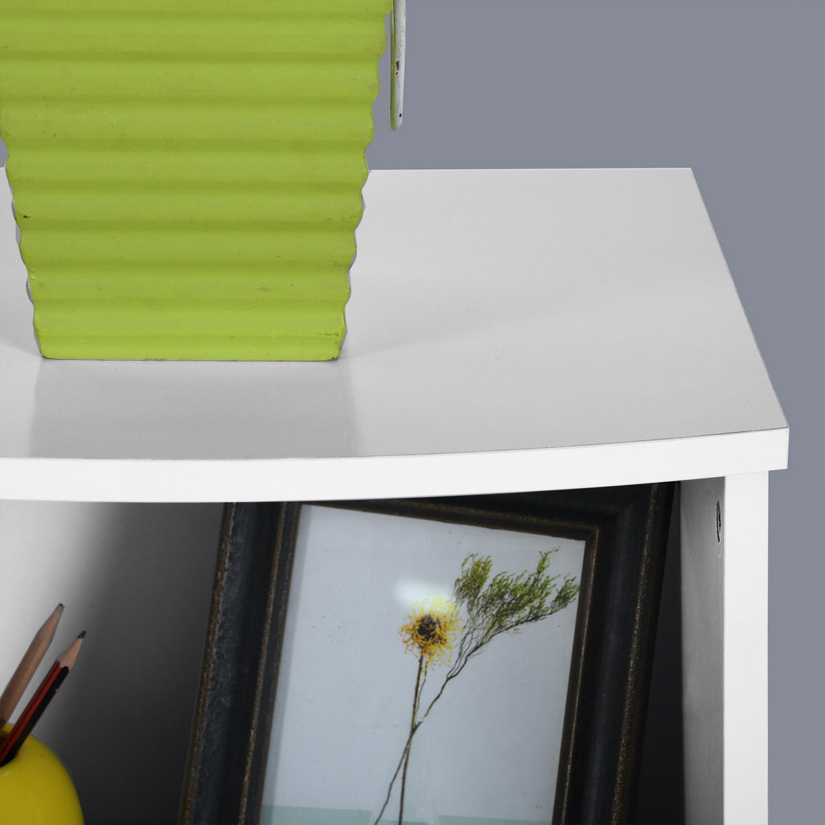 SCHREIBTISCH Weiß - Weiß, Holz (50/60/73cm) - Urban Meuble