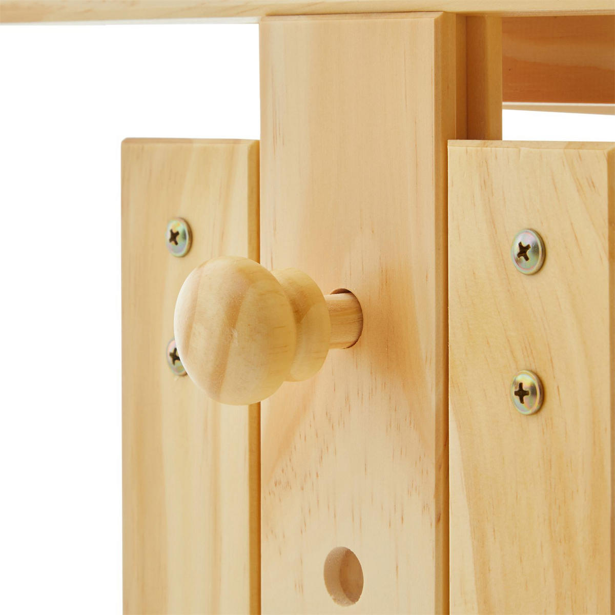 KINDERSCHREIBTISCH OLIVIA natur/grau - Naturfarben/Grau, Holz (109/130/55cm) - IDIMEX