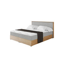 BOXBETT LOLLI9 - 140x200 - H3 Grau - Grau, Holzwerkstoff (140/200cm) - ALTDECOR