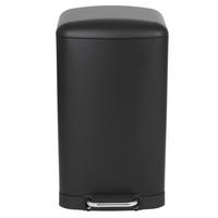 KÜCHENABFALLEIMER GREENWICH schwarz - Schwarz, Metall (35/67/38cm) - Kitchen Move