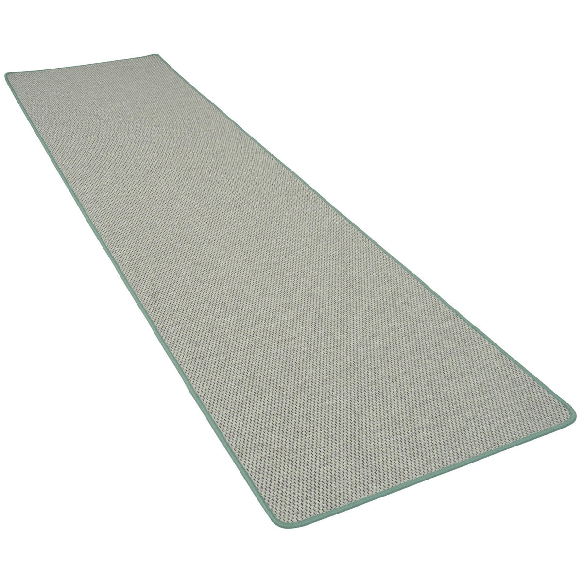 LÄUFER TEPPICH BENTZON FLACHGEWEBE - Mintgrün, Textil (100/200cm) - Snapstyle