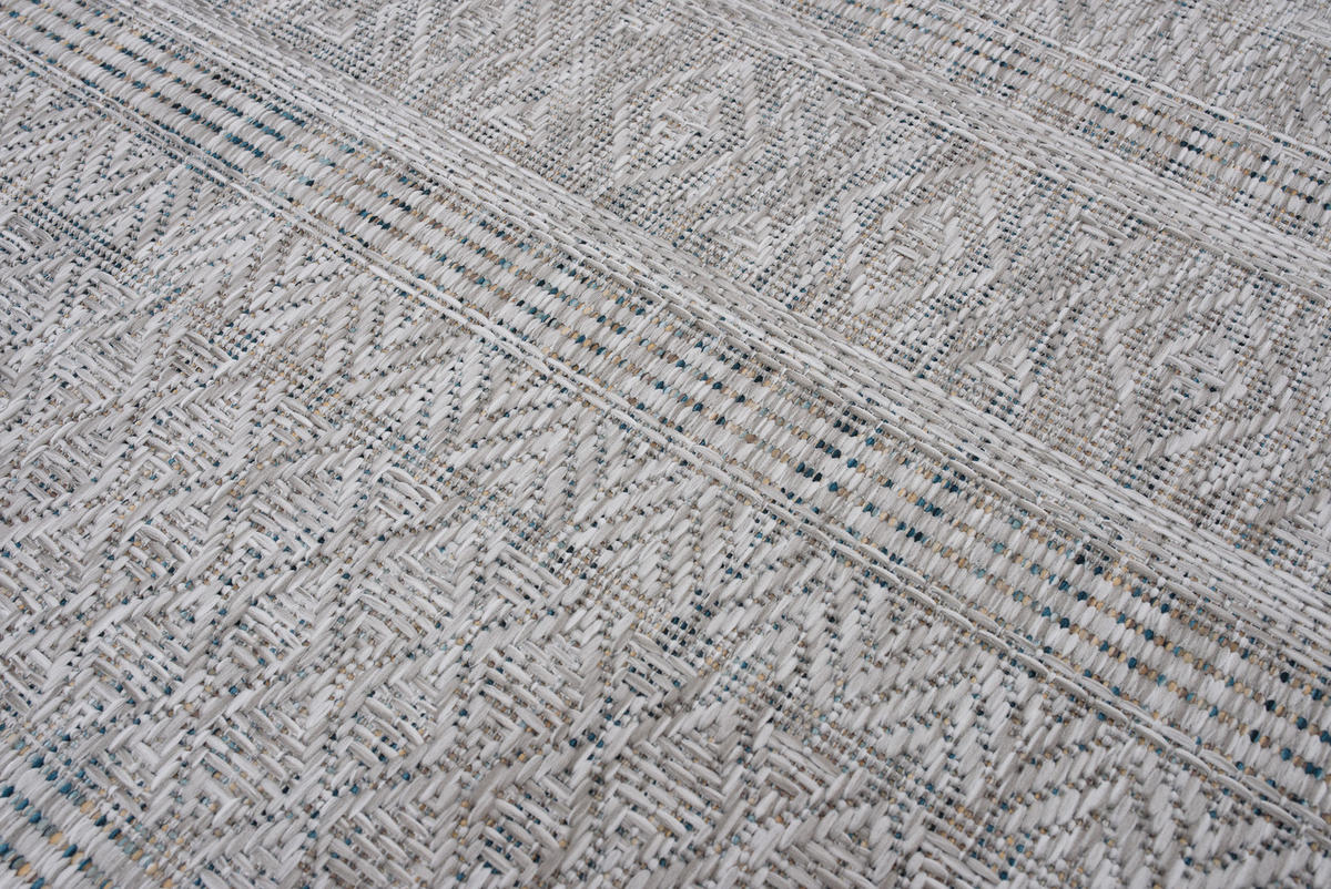 TEPPICH MELISSA Grau 60/200 cm - Grau, Kunststoff (60/200cm) - Tapiso