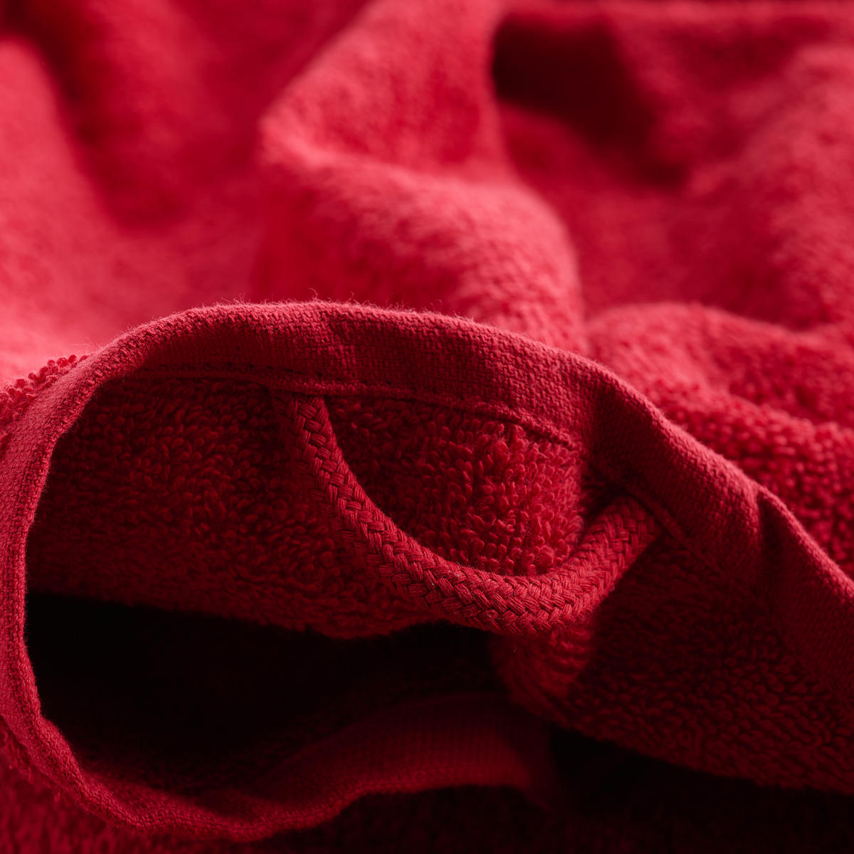 GESCHIRRTUCH Snowy Rot 70x130cm, Weihnachten Baumwolle Küchentücher, Weihnachtsdeko, Christmas - Rot, Textil (70/130cm) - home&you